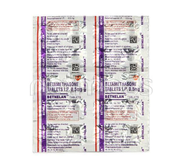 Betnelan 0.5mg Tablet 20'S