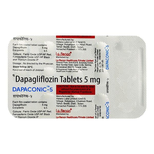 DAPACONIC 5 Tablet 15's
