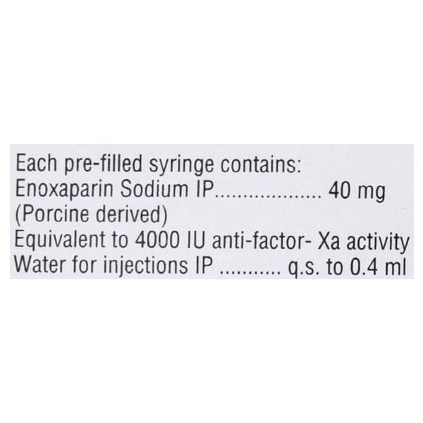 Enclex 40mg Injection(Pfs) 0.4ml