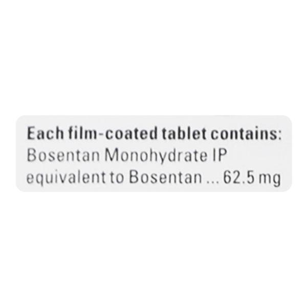 Bosentas 62.5mg Tablet 10'S