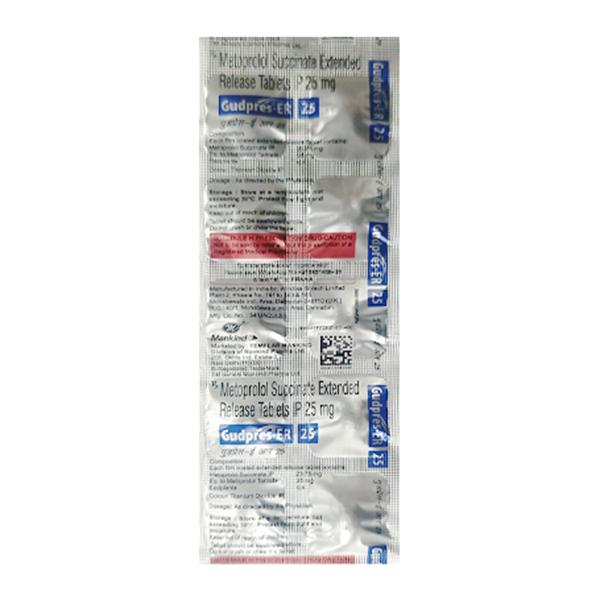 GUDPRES ER 25 Tablet 10's
