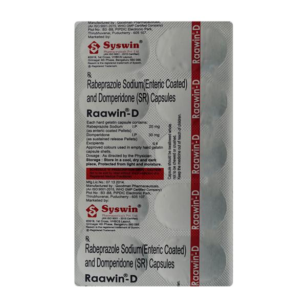 RAAWIN D Capsule 10's