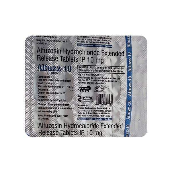 ALFUZZ 10 Tablet 15's