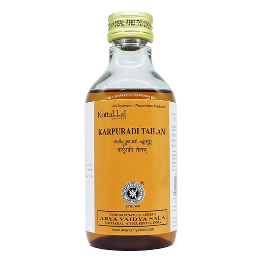 Kottakkal Ayurveda Karpuradi Tailam Oil, 200 ml