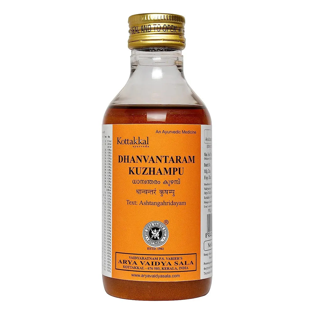 Kottakkal Ayurveda Dhanvantaram Kuzhampu, 200 ml