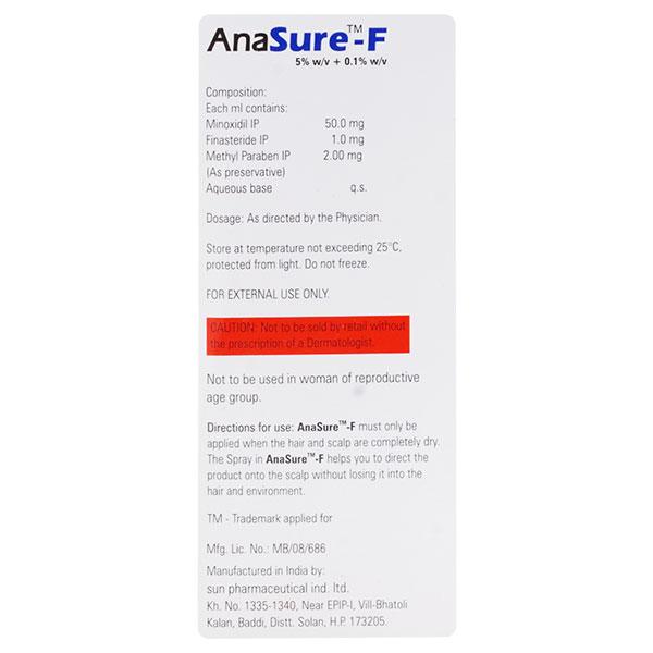ANASURE F 5% Topical Solution 60ml