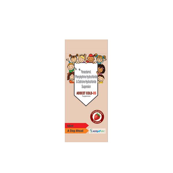 ADDCET COLD DS STRAWBERRY FLAVOUR Suspension 60ml