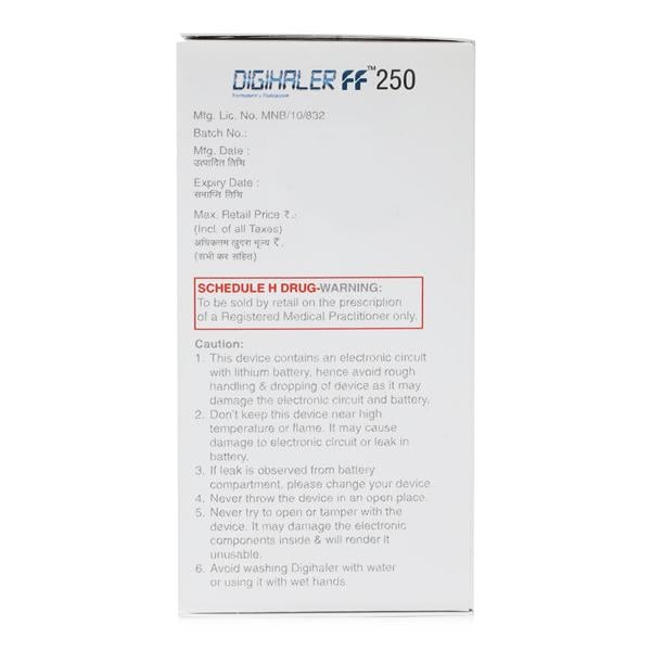 Digihaler FF 250mcg Inhaler 120Md