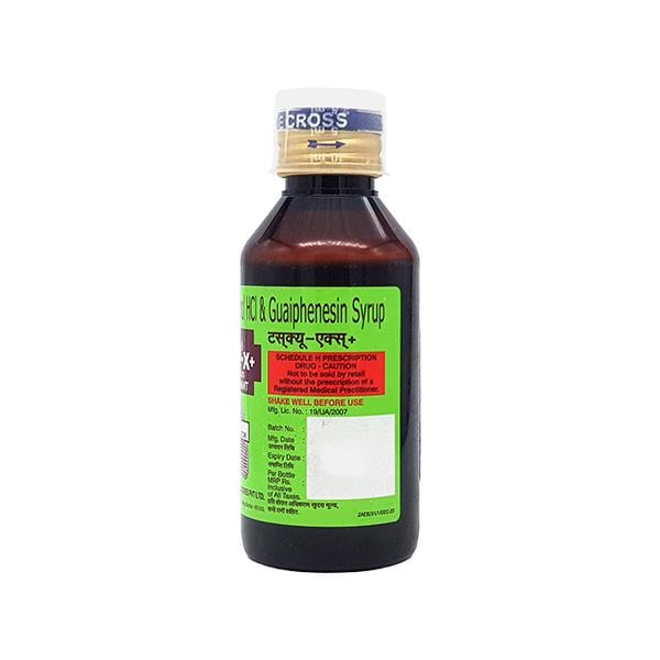 Tusq X+ Sugar Free Expectorant 100ml