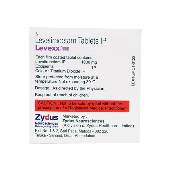 LEVEXX 1gm Tablet 10's