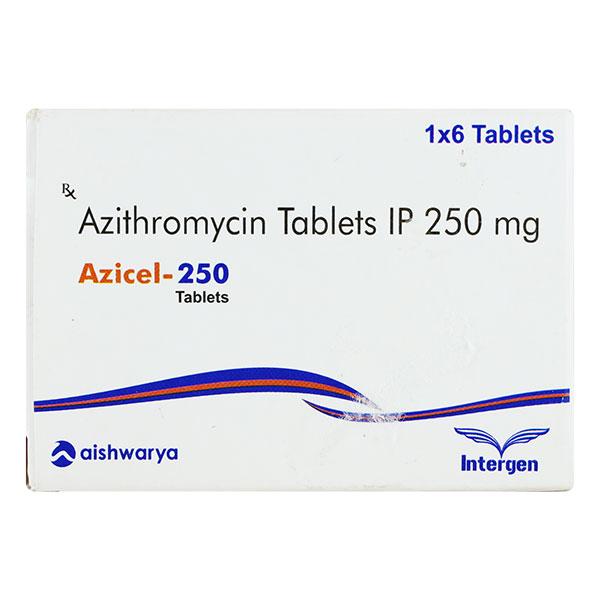 AZICEL 250 Tablet 6's
