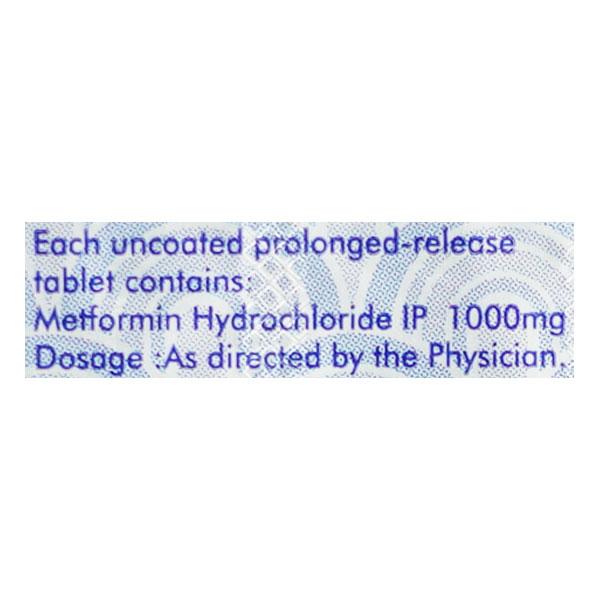 Melmet 1000 SR Tablet 15'S