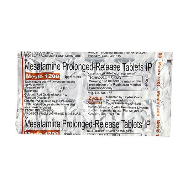 Meslo 1.2Gm Tablet 10'S