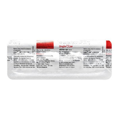 Orofer S 200mg Injection 10ml