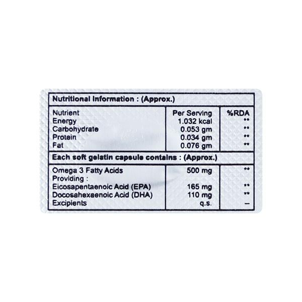 BRISC OMEGA Softgel Capsule 10's