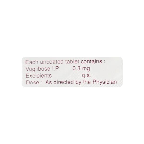 VOGLITOR MD 0.3mg Tablet 15's