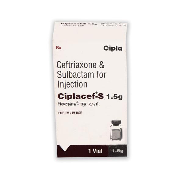 Ciplacef S 1000/500mg Injection 1'S