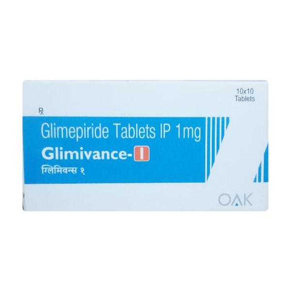 GLIMIVANCE 1 Tablet 10's
