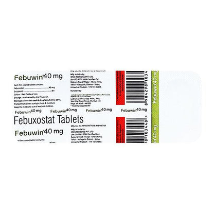 FEBUWIN 40 Tablet 10's