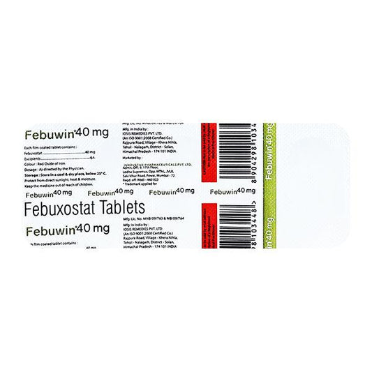 FEBUWIN 40 Tablet 10's