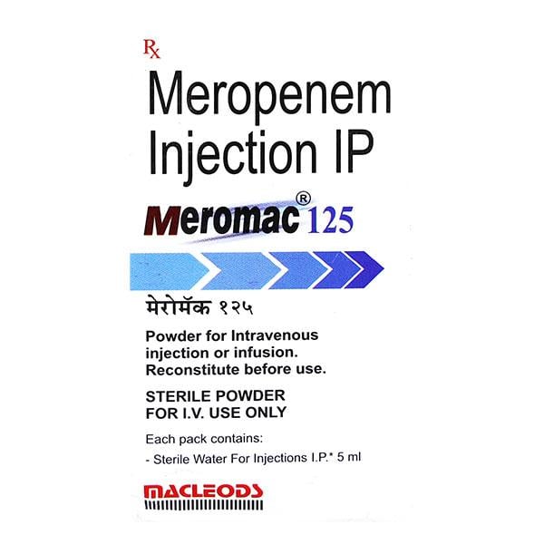 Meromac 125mg Injection 1's