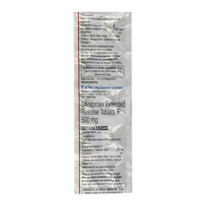 Desval ER 500mg Tablet 10'S