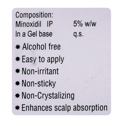 ZENOXIDIL 5% Gel 60gm