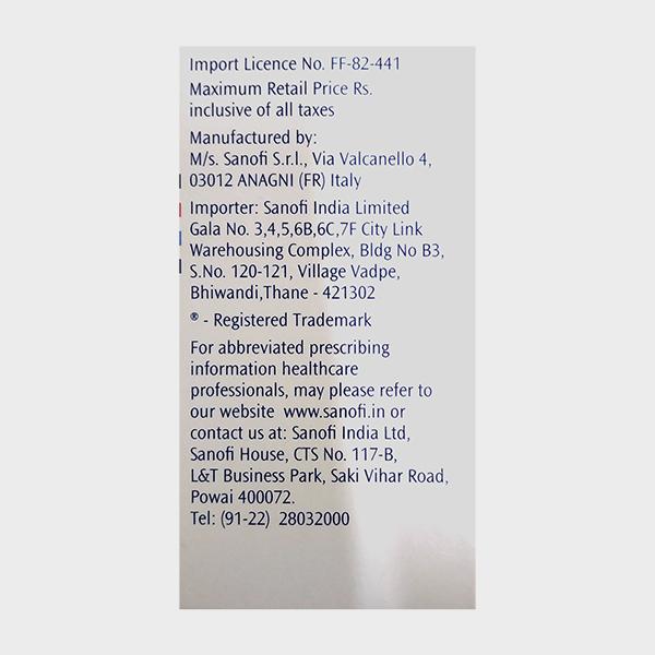 Targocid 200mg Injection 1's