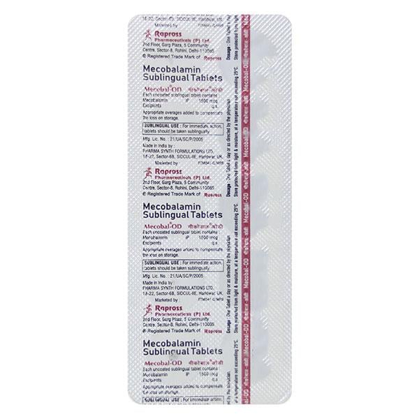 Mecobal OD Tablet 10'S