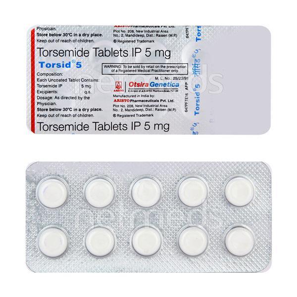 Torsid 5mg Tablet 10'S