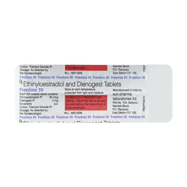 Freedase 30 Tablet 21's