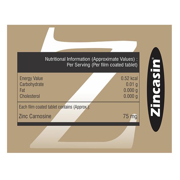 ZINCASIN Tablet 10's