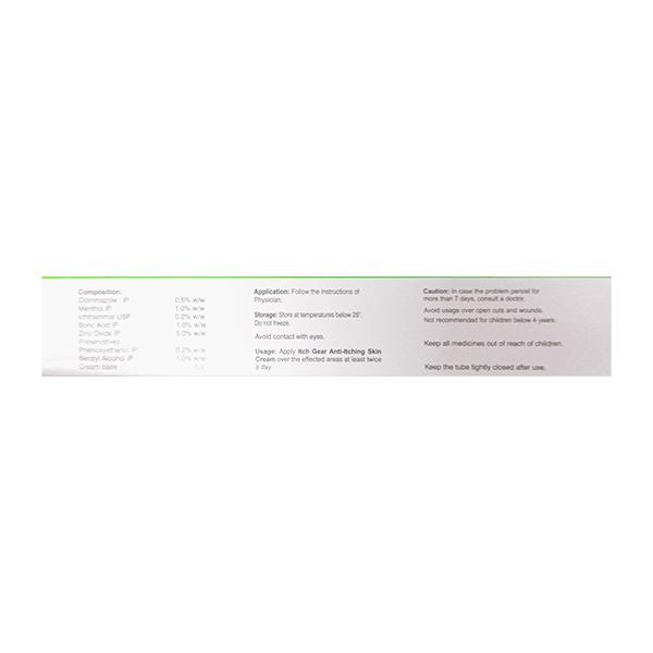 ITCHGEAR New Anti Itching Cream 25gm
