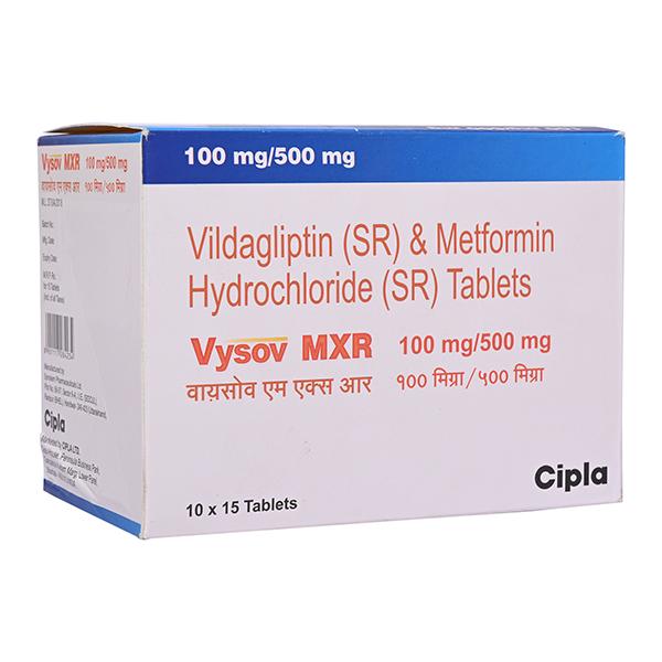 VYSOV MXR 100/500mg Tablet 15's