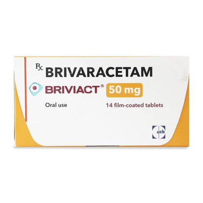 Briviact 50mg Tablet 14'S