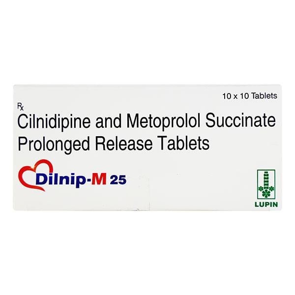 DILNIP M 25 Tablet 10's