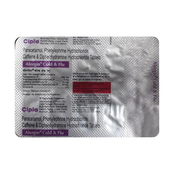 ALERGIN COLD & FLU Tablet 10's