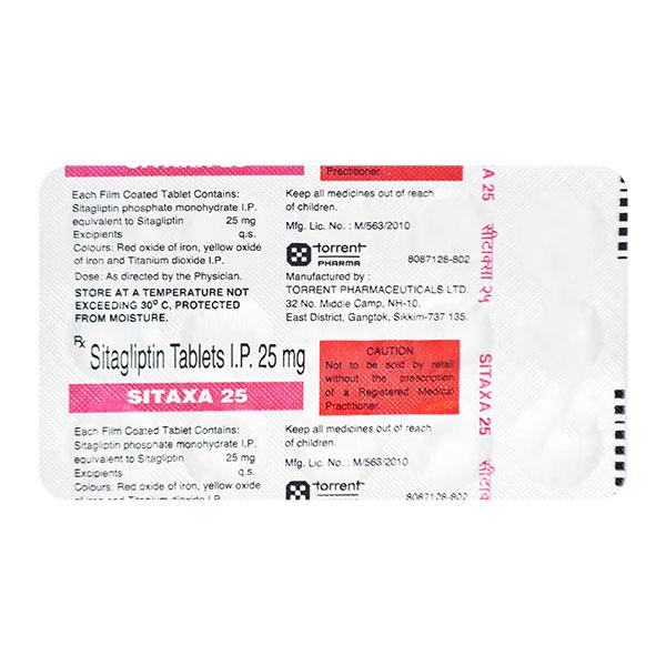 SITAXA 25 Tablet 15's