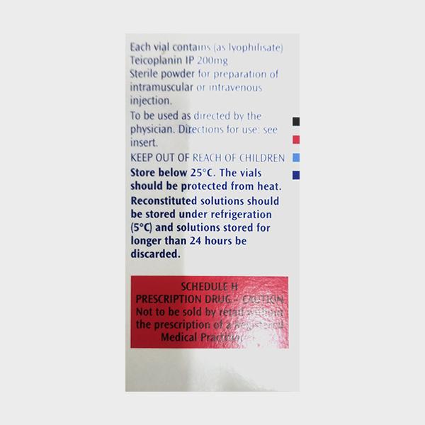 Targocid 200mg Injection 1's