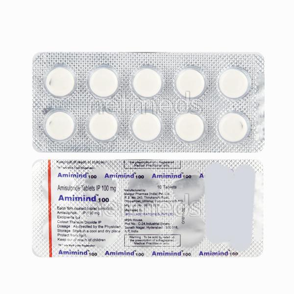 Amimind 100mg Tablet 10'S
