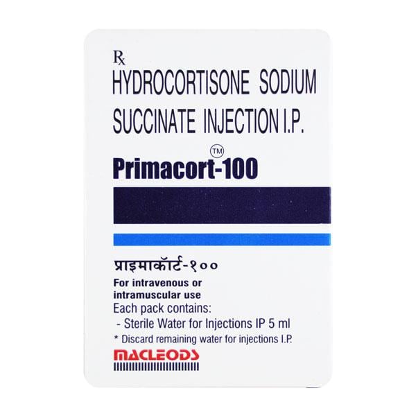 Primacort 100mg Injection 1's