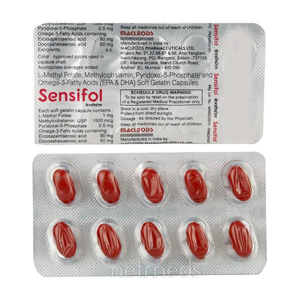 Sensifol Capsule 10'S