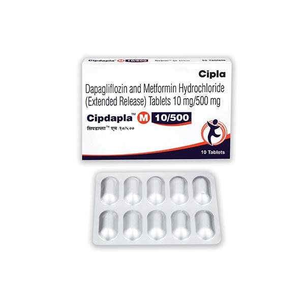 CIPDAPLA M 10/500 Tablet 10's