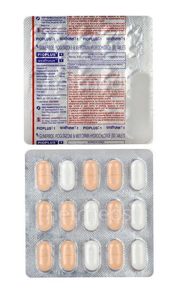 Pioplus 1mg Tablet 15'S