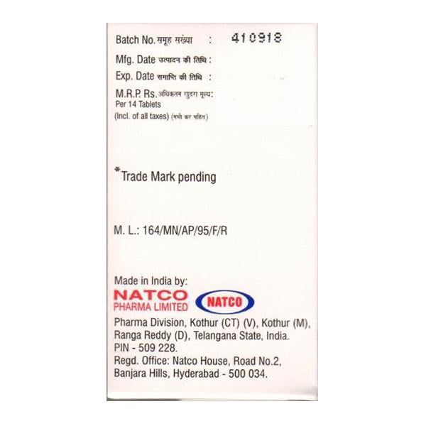 BARINAT 2 Tablet 14's