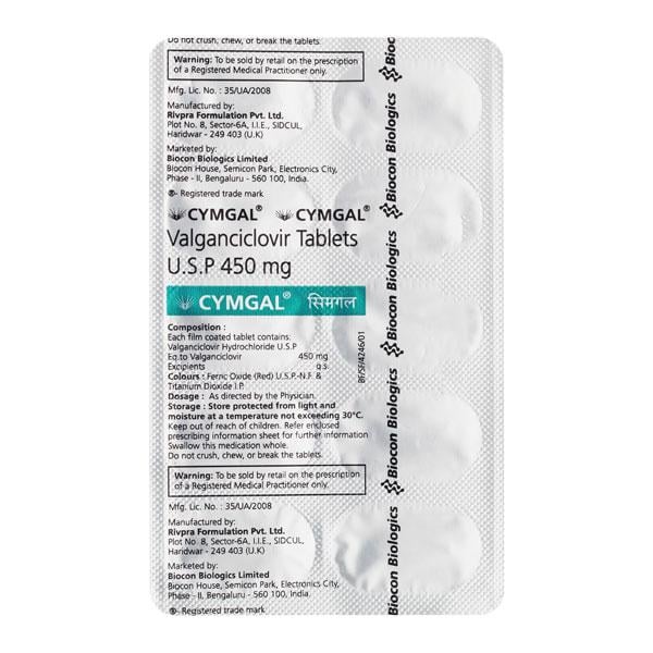 Cymgal 450mg Tablet 10'S