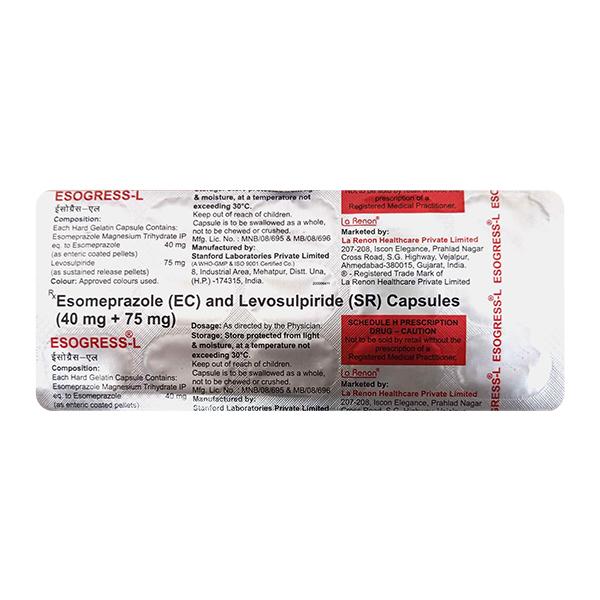 ESOGRESS L Capsule 15's