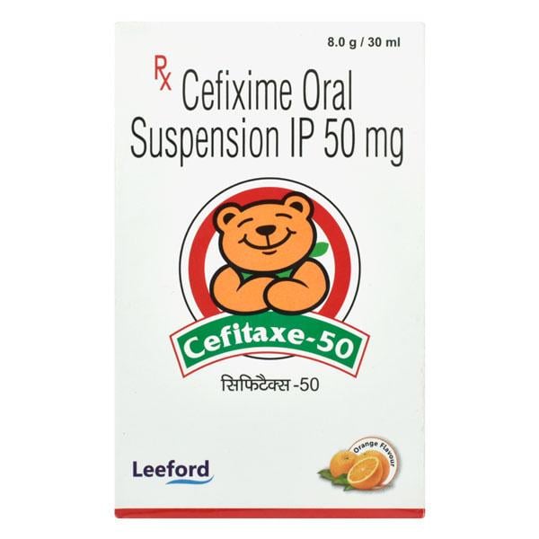 Cefitaxe 50 Orange Flavour Oral Suspension 30ml