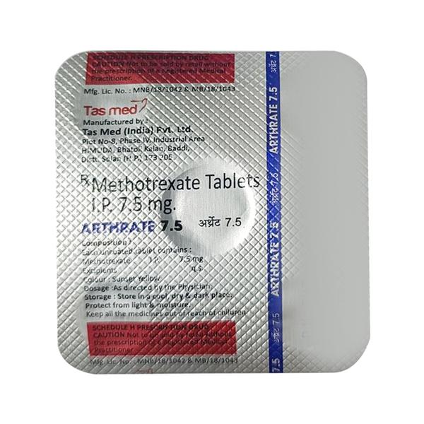 ARTHRATE 7.5 Tablet 4's