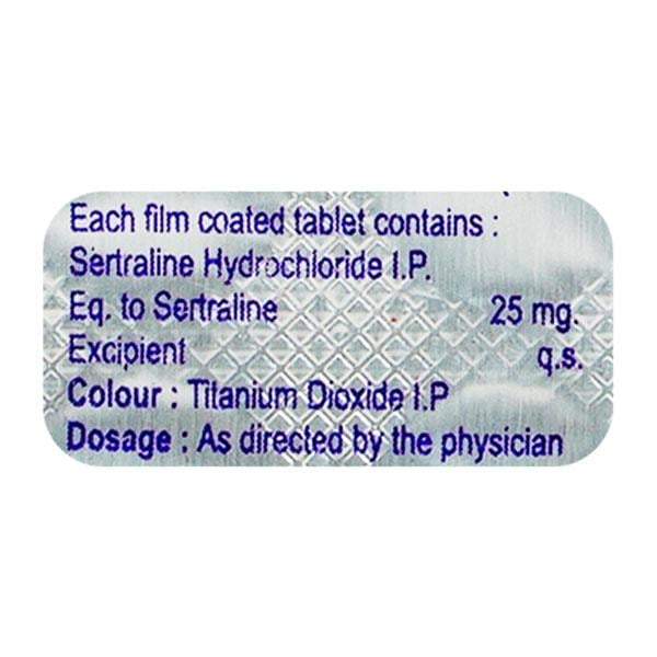 CNSERT 25mg Tablet 10's